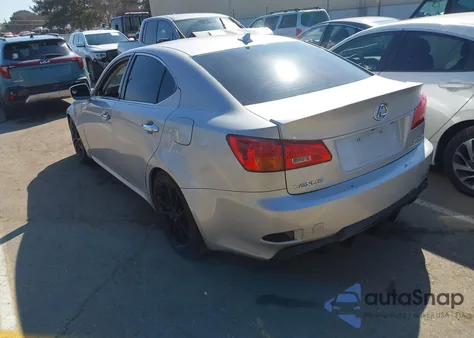 2007 Lexus Is 250 z USA, uszkodzony, nr VIN JTHBK262572057329